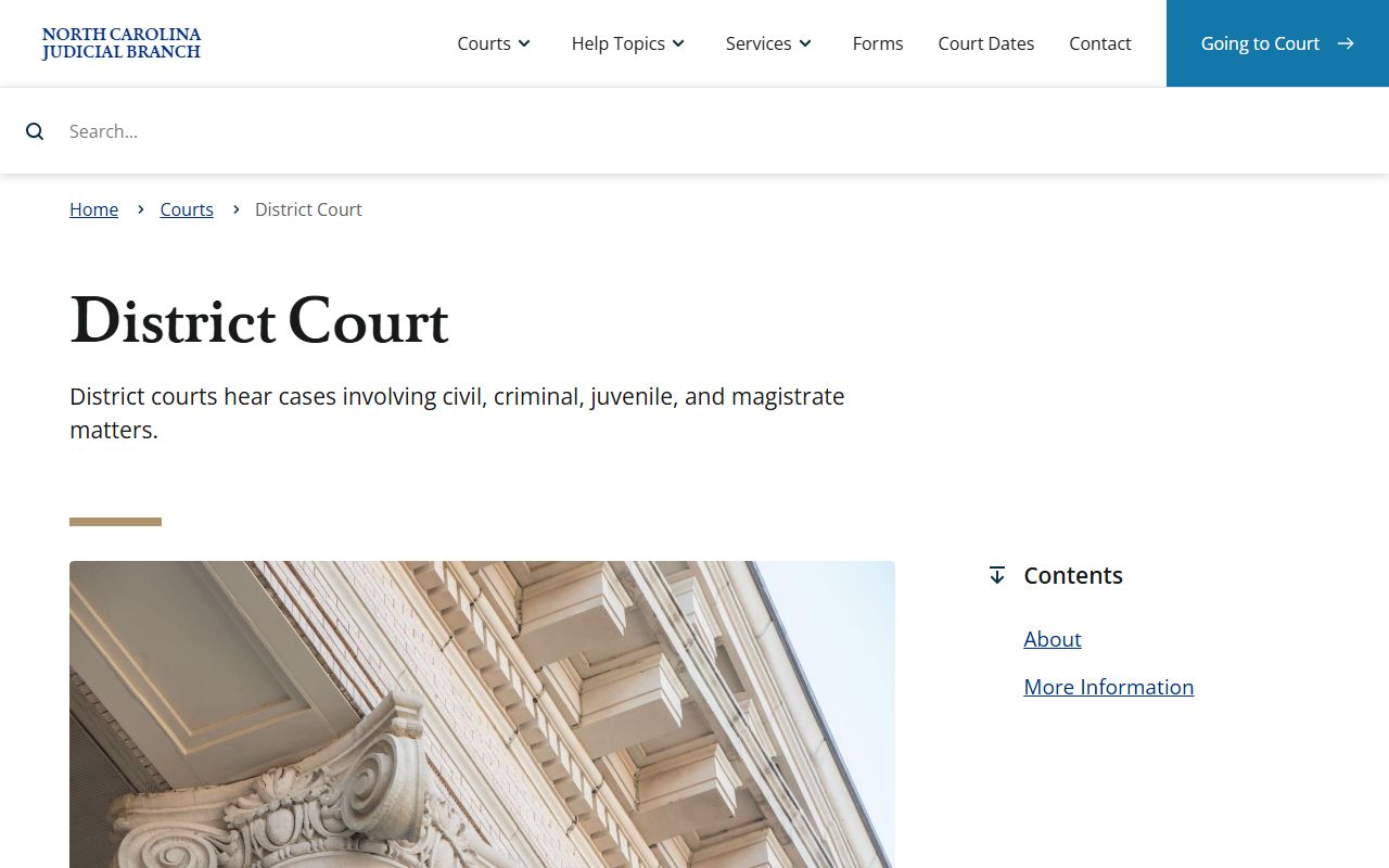 Jackson County District Court records and jurisdiction