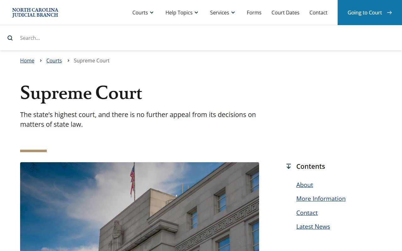 Jackson County Superior Court and District Court state appellate path