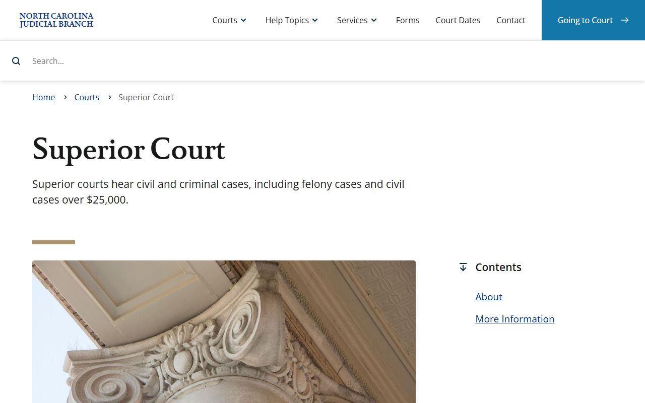 Jackson County Superior Court records and jurisdiction